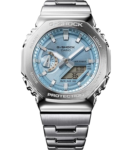 Amazon.com: G-Shock Casio G-Steel GM2110D Analog-Digital Lime